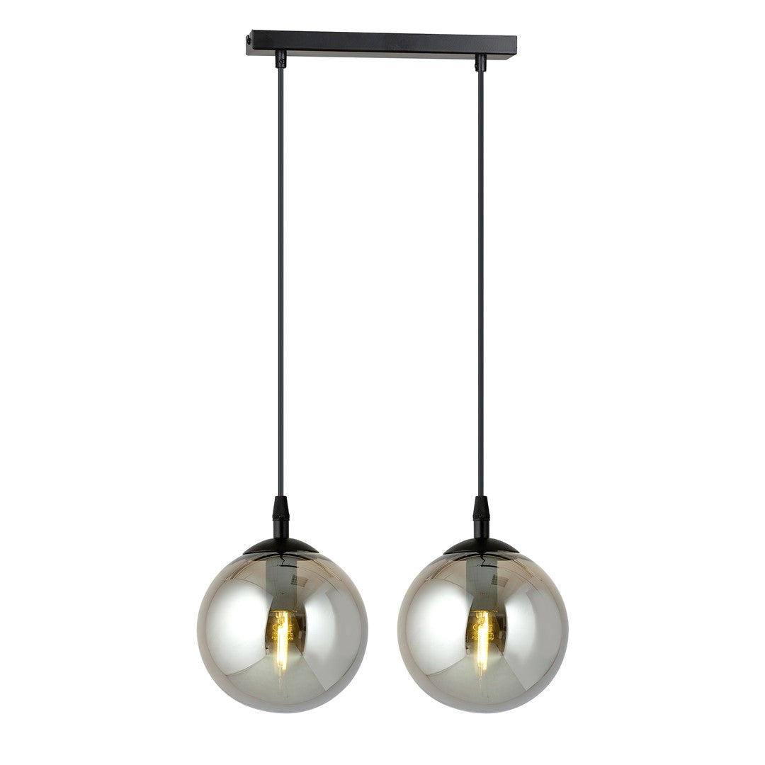 Cosmo 2 pendant light black/graphite