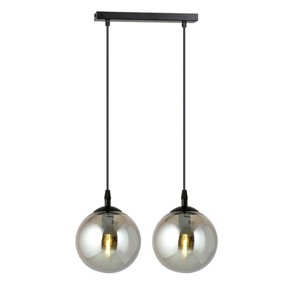 Cosmo 2 pendant light black/graphite