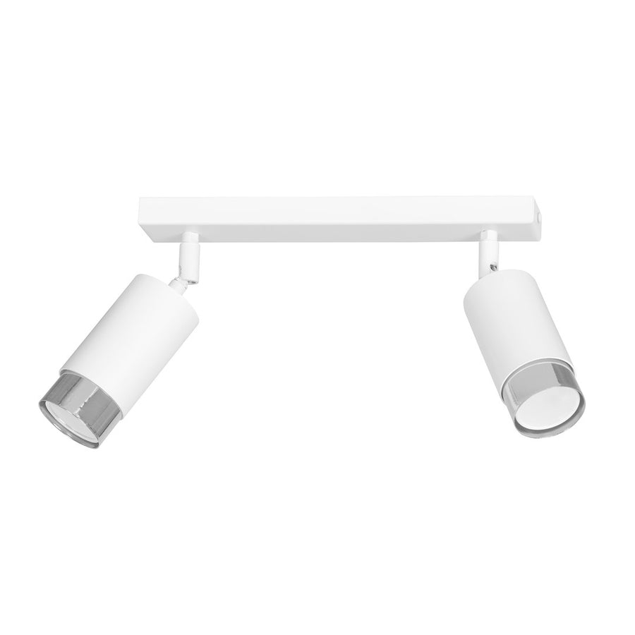 Hiro 2 ceiling spotlight white/chrome