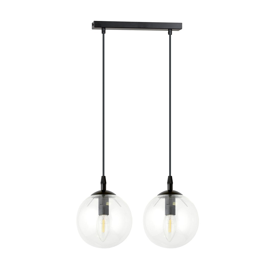 Cosmo 2 pendant light clear