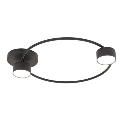 Lucio 2 ceiling lamp black