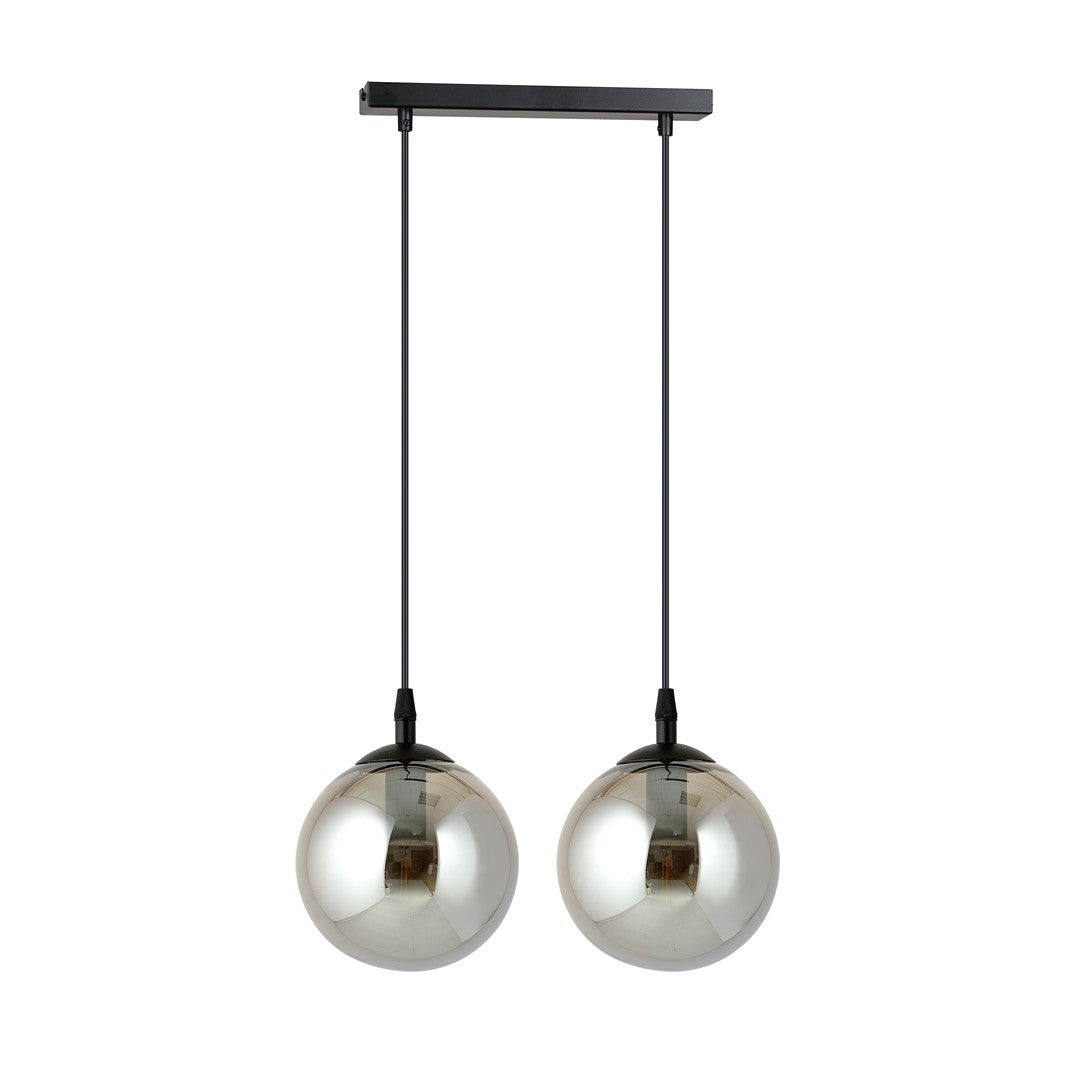 Cosmo 2 pendant light black/graphite