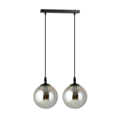 Cosmo 2 pendant light black/graphite