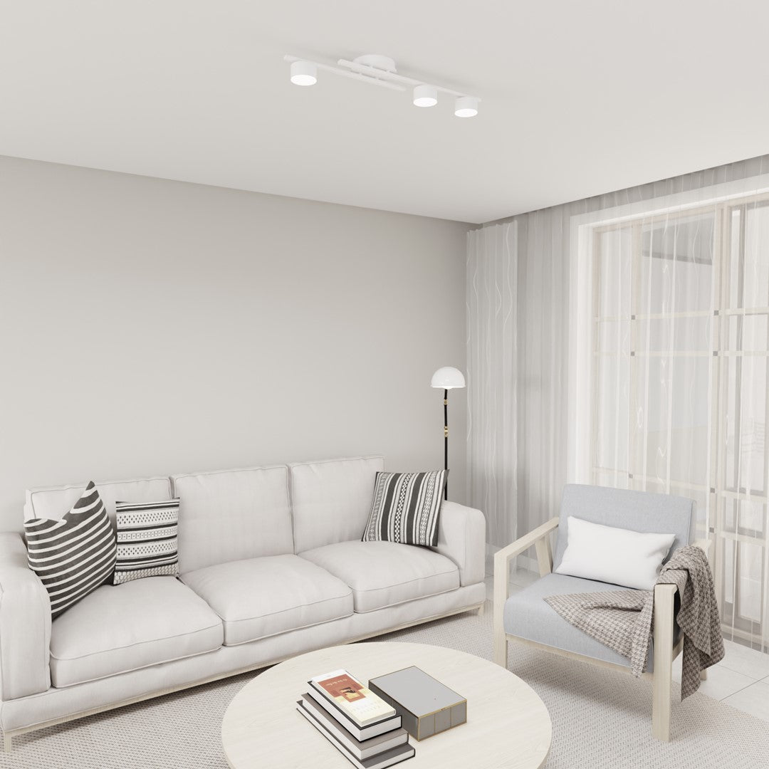 Fragment 3 ceiling lamp white