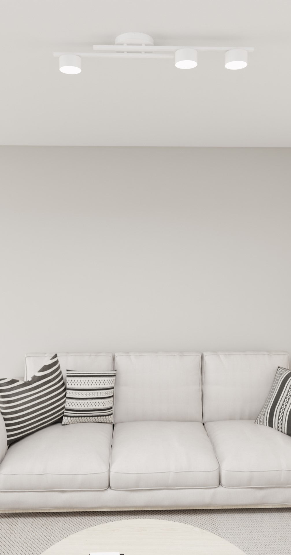 Fragment 3 ceiling lamp white