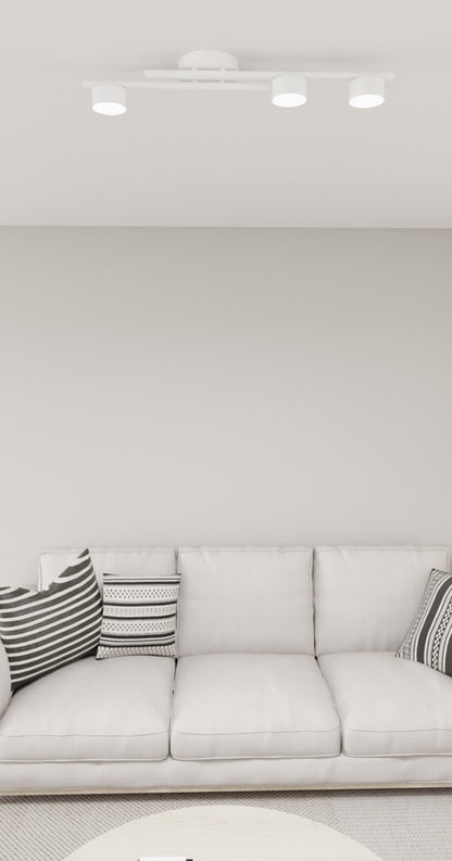Fragment 3 ceiling lamp white