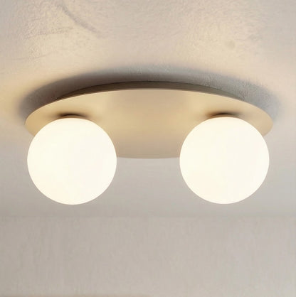 Solar 2 ceiling lamp mocha/opal