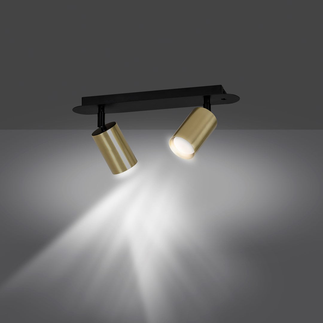 Zen 2 ceiling spotlight black