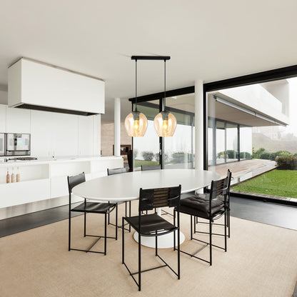 Istar 2 pendant light amber