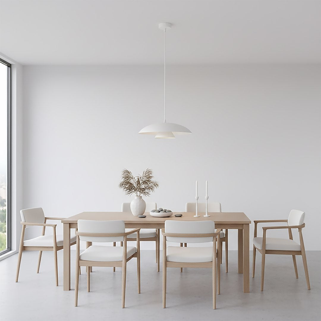 Babel 1 pendant light white