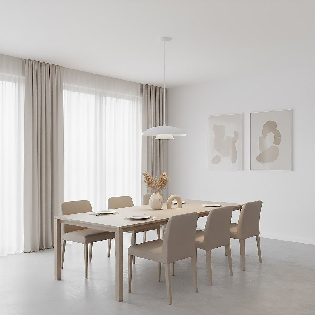Babel 1 pendant light white