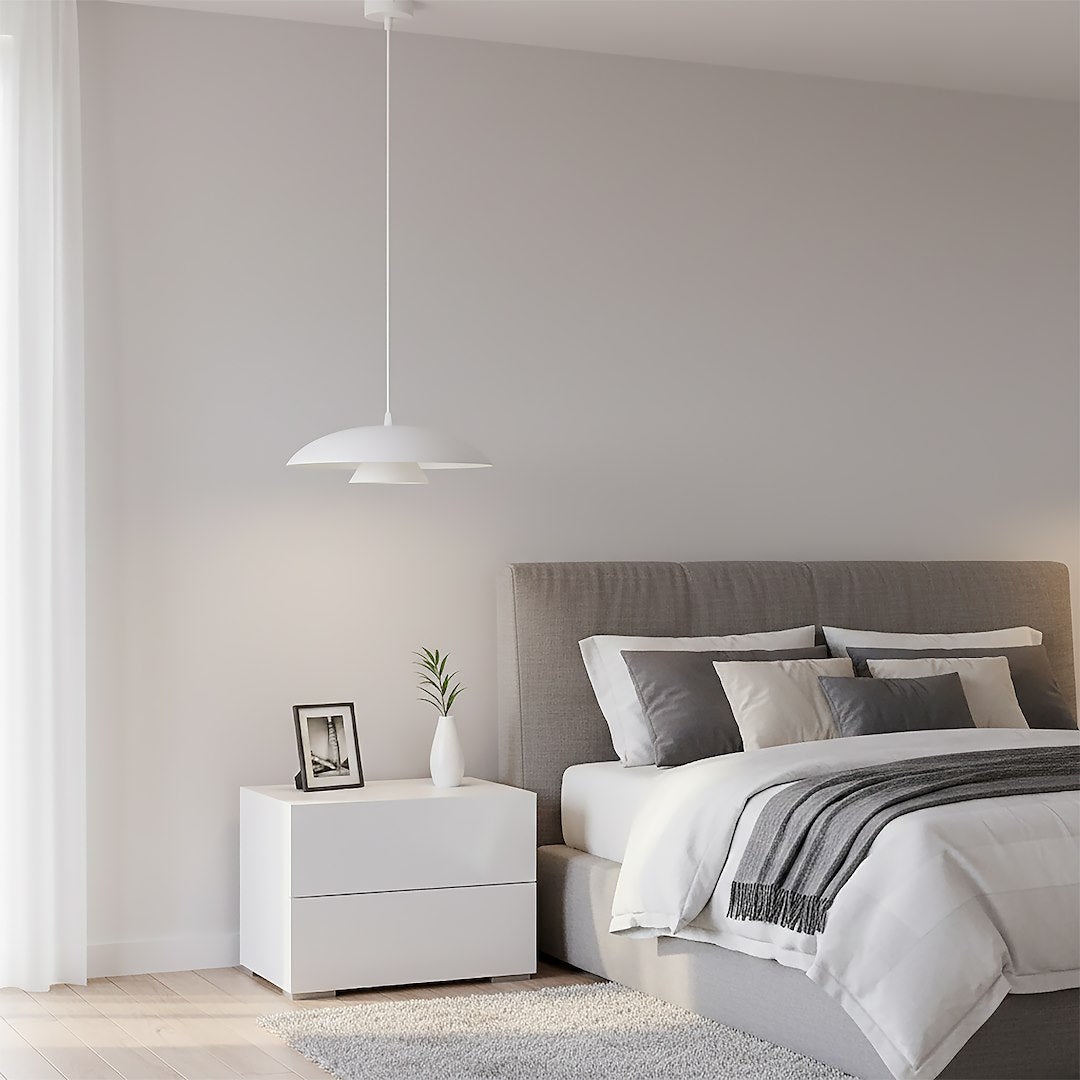 Babel 1 pendant light white
