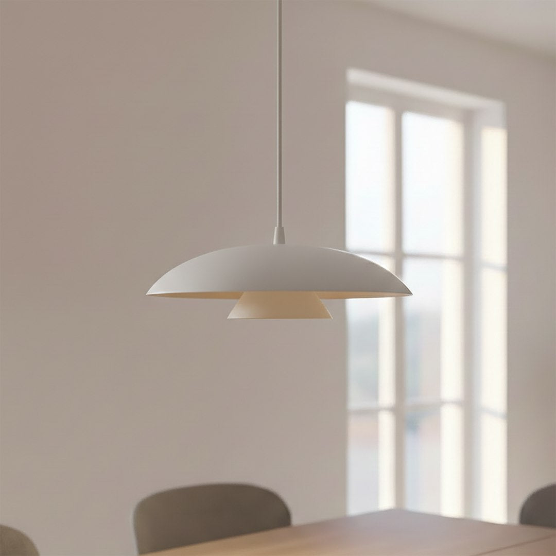 Babel 1 pendant light white