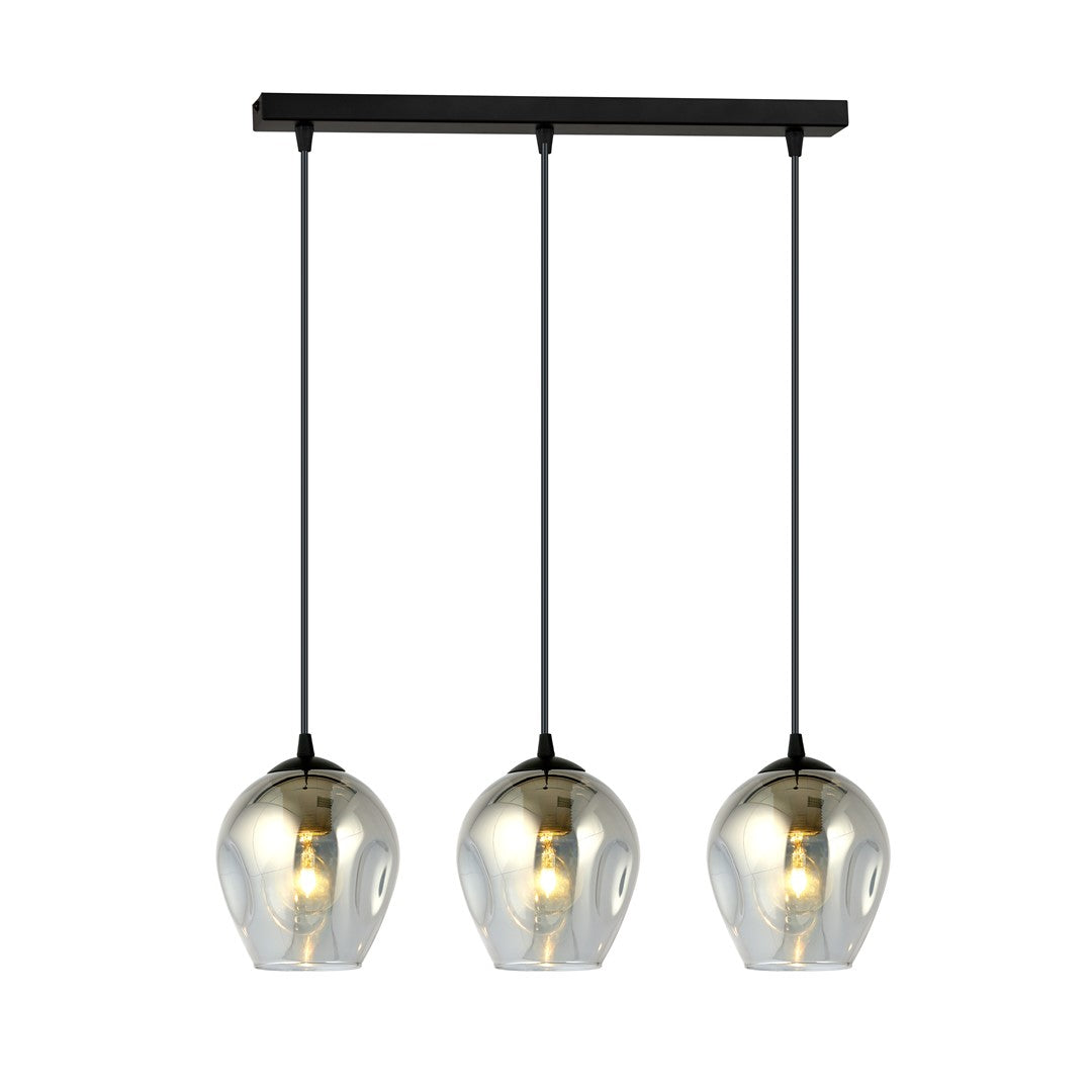 Istar 3 pendant light black/graphite