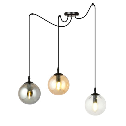 Gigi 3 pendant light mixed