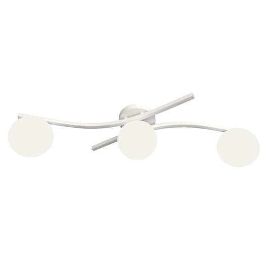 Opus 3 ceiling lamp white/opal