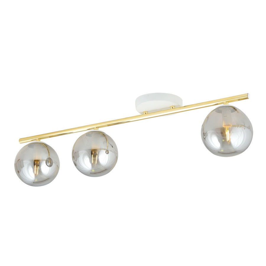Monza 3 ceiling lamp white/graphite