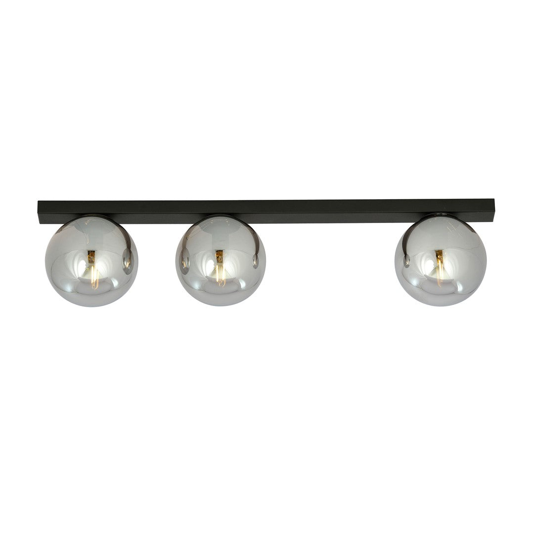 Fit 3 ceiling lamp black/graphite