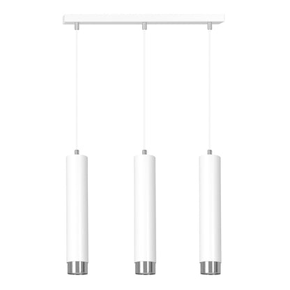 Kibo 3 pendant light white/chrome
