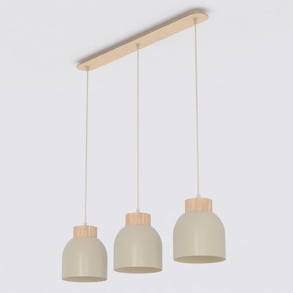Vigo 3 pendant light mocha