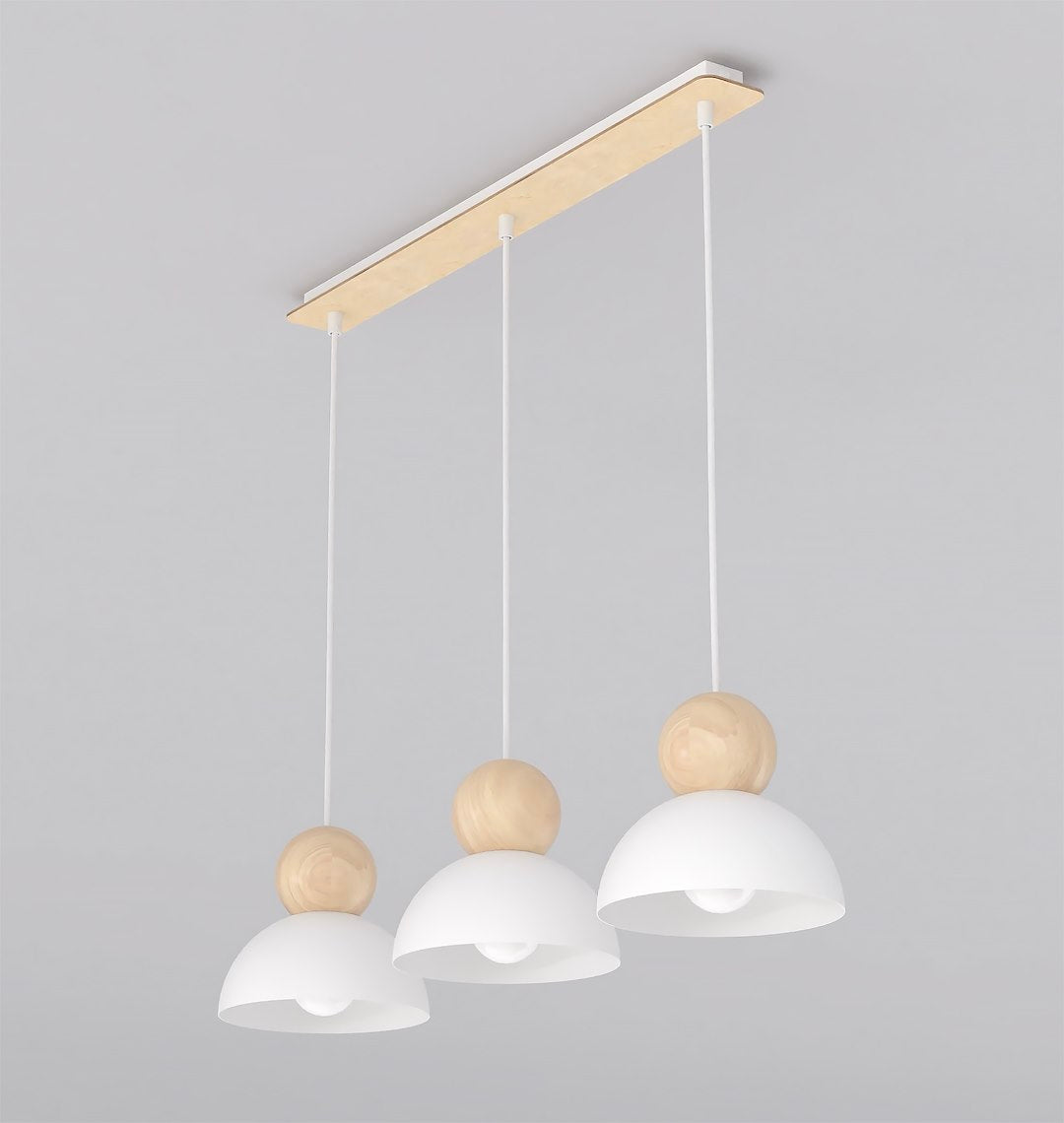 Kaki 3 ceiling lamp white