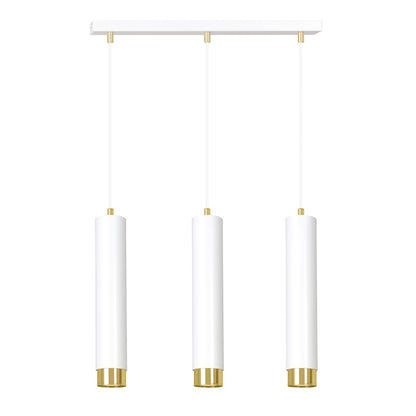 Kibo 3 pendant light white/gold