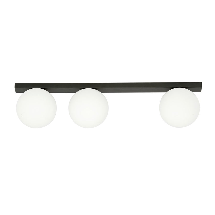 Fit 3 ceiling lamp black/opal