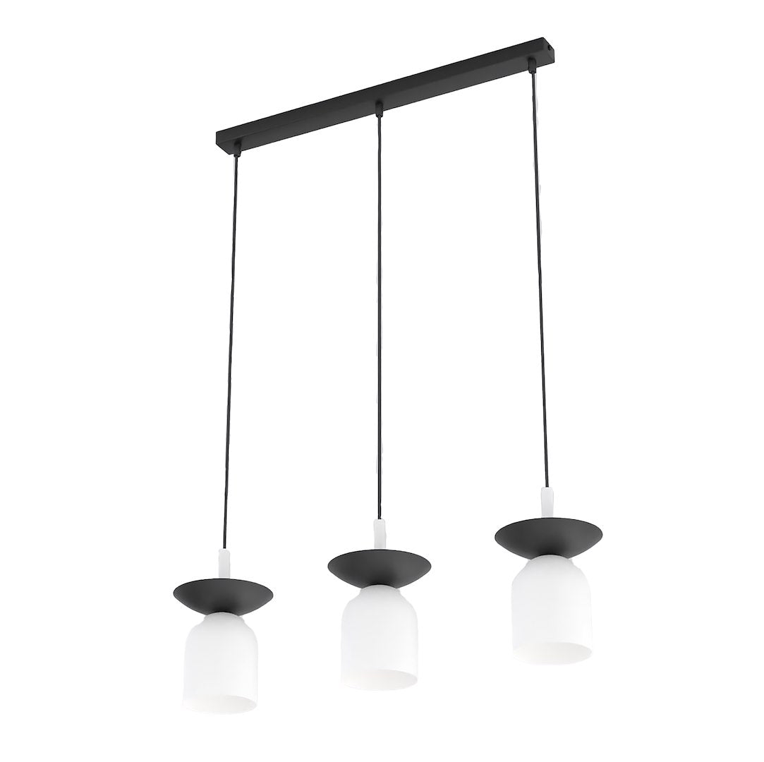 Ego 3 pendant light black/white