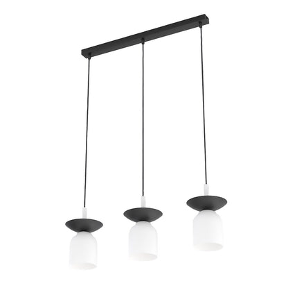 Ego 3 pendant light black/white