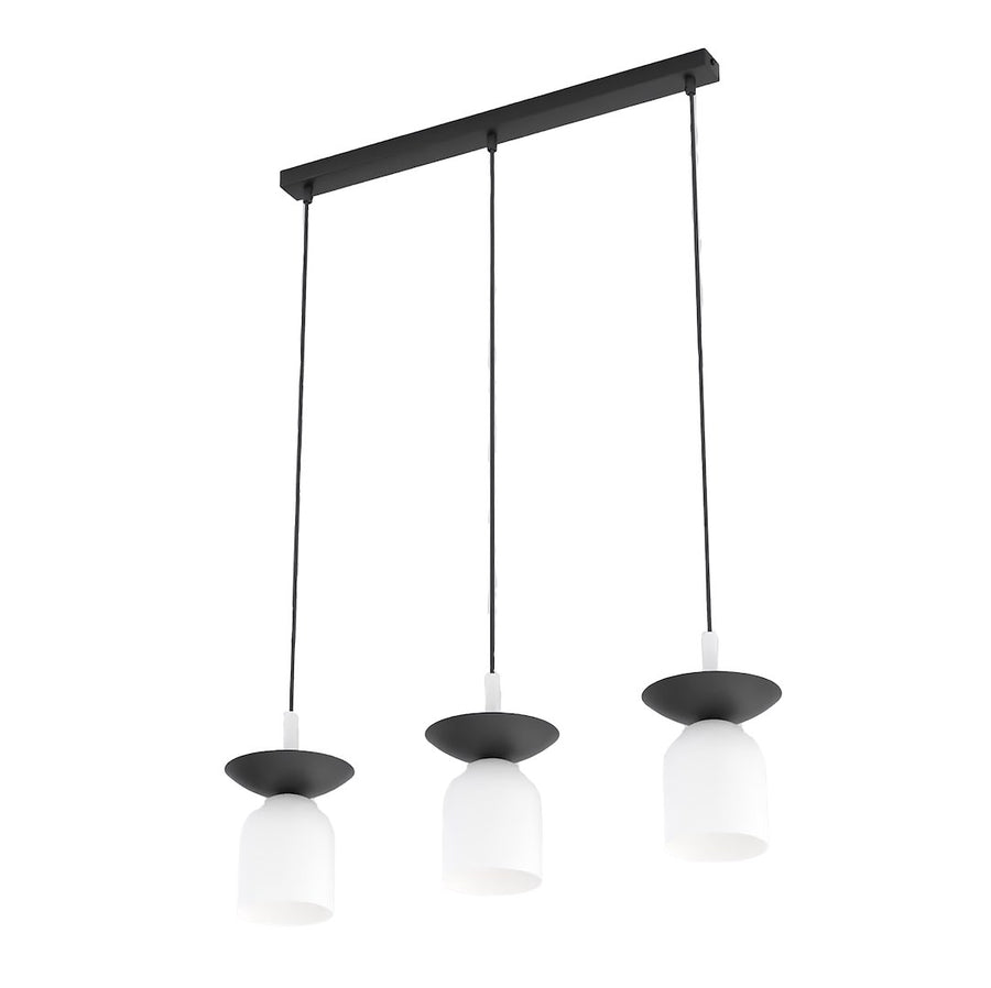 Ego 3 pendant light black/white