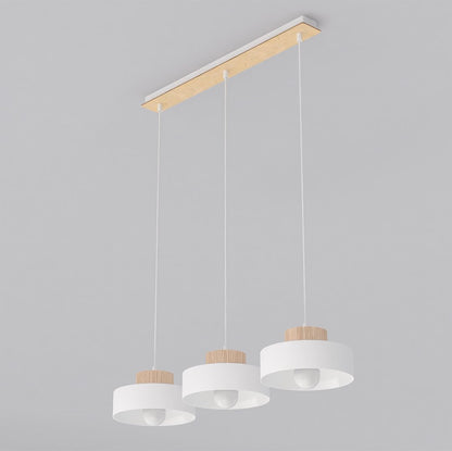 Kivi 3 pendant light white