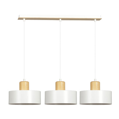Torin 3 pendant light white