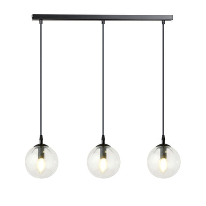 Cosmo 3 pendant light clear