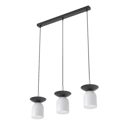 Ego 3 pendant light black/grey