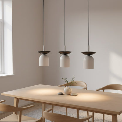 Ego 3 pendant light black/grey