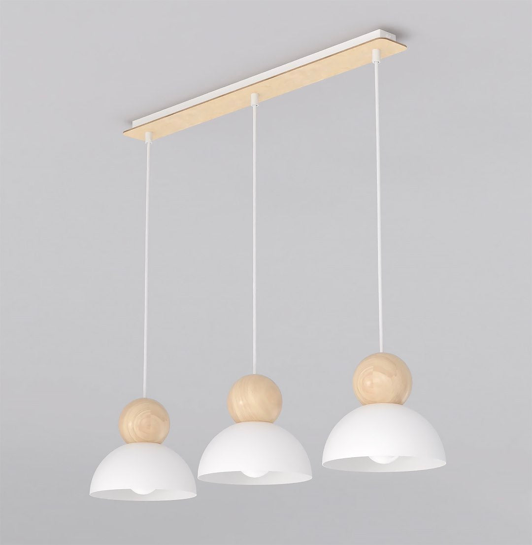 Kaki 3 ceiling lamp white