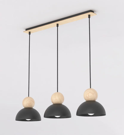 Kaki 3 ceiling lamp black