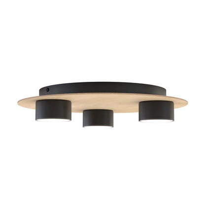 Pixo 3 ceiling lamp black