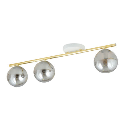 Monza 3 ceiling lamp white/graphite