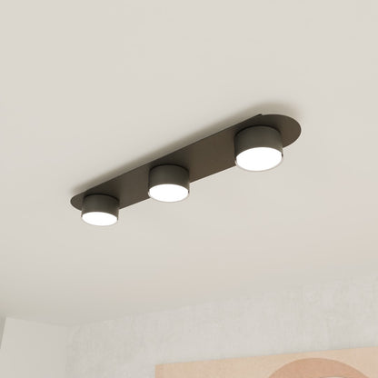 Diaz 3 ceiling lamp black