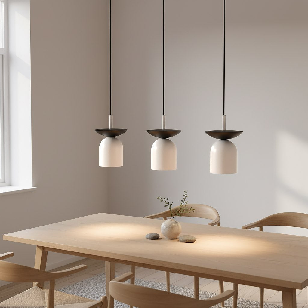 Ego 3 pendant light black/white