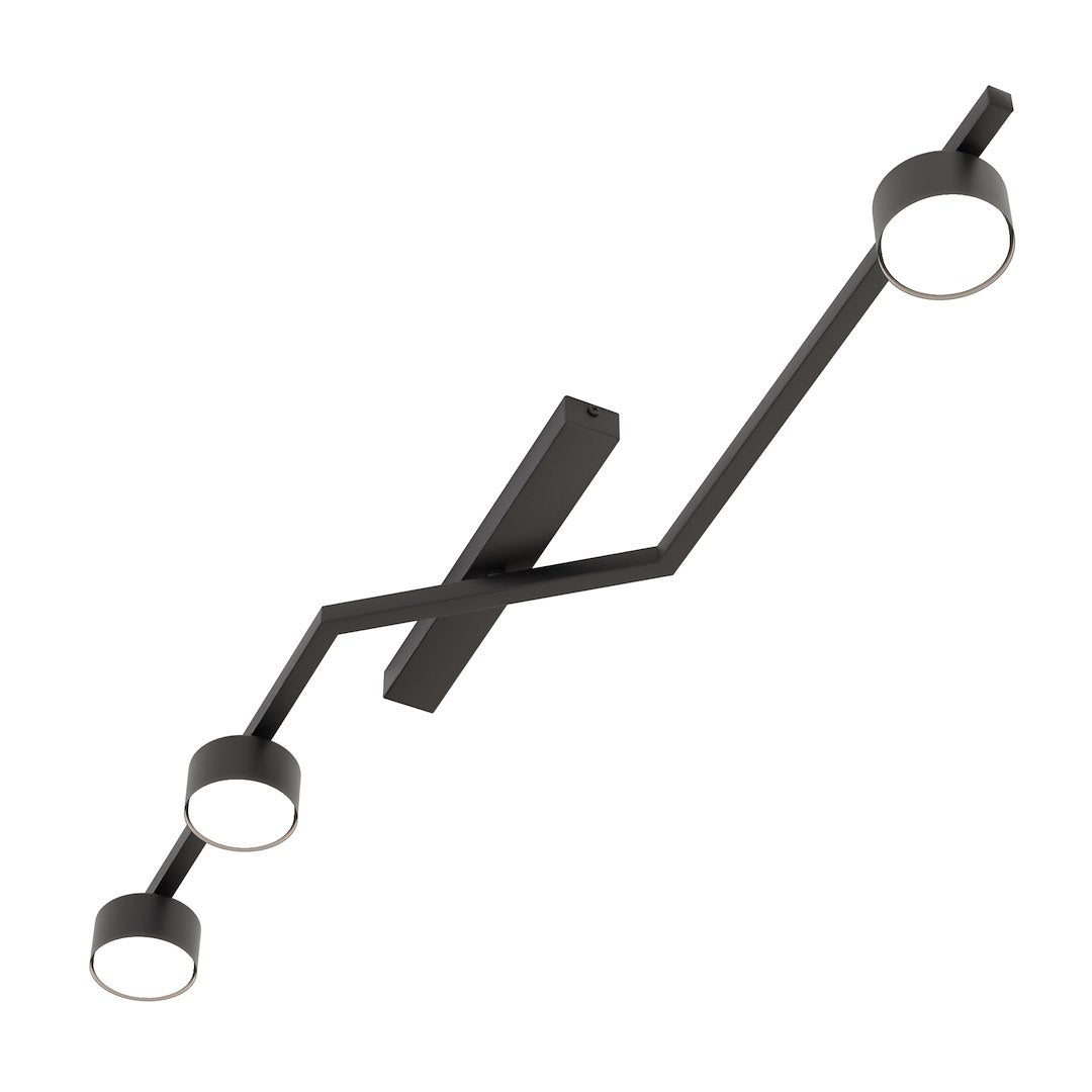 Skan 3 ceiling lamp black