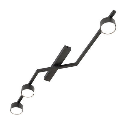 Skan 3 ceiling lamp black