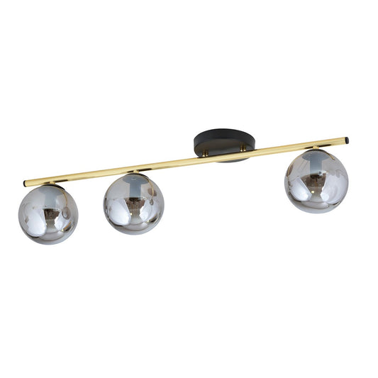 Monza 3 ceiling lamp black/graphite