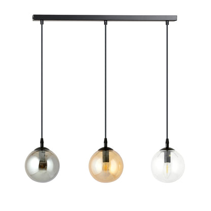 Cosmo 3 pendant light blue/mixed