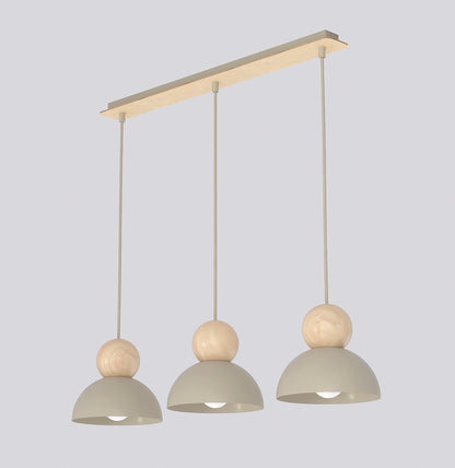 Kaki 3 ceiling lamp mocha