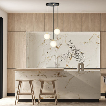 Royal 3 pendant light black