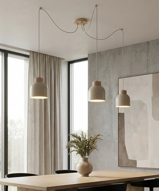 KRU 3 pendant lamp mocha