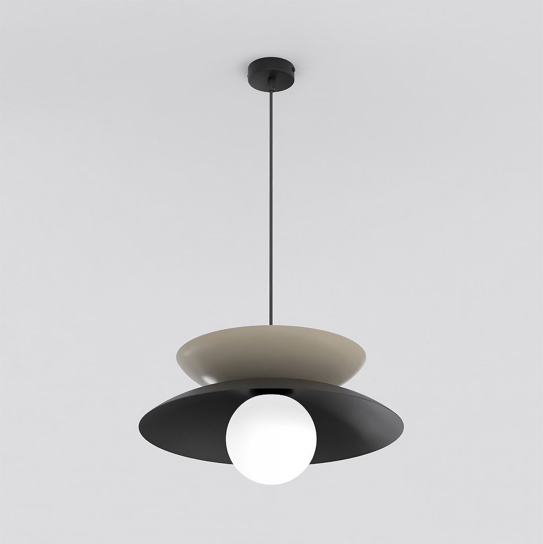 Nagoya 1 pendant light black/mocha