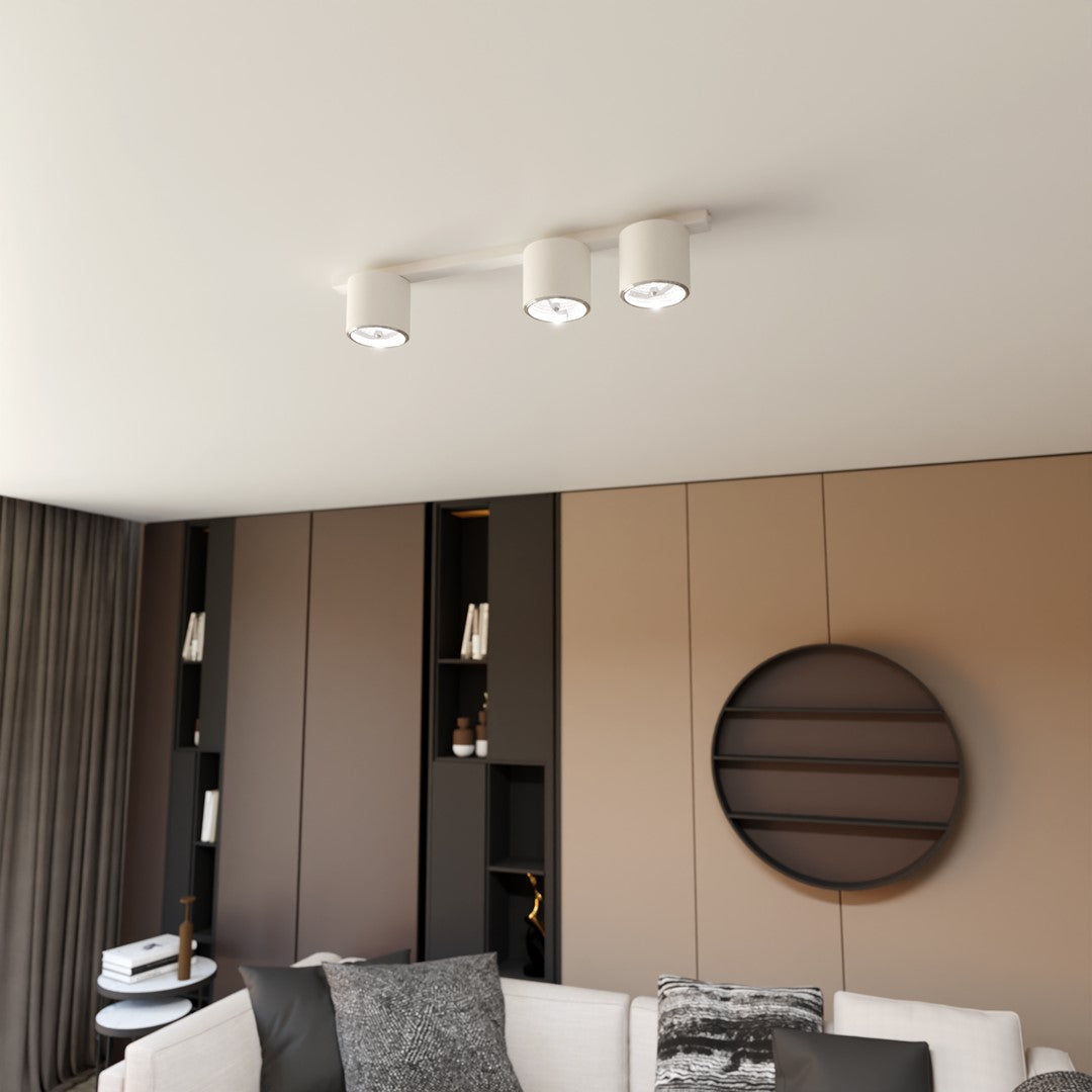 Nano 3 ceiling lamp white